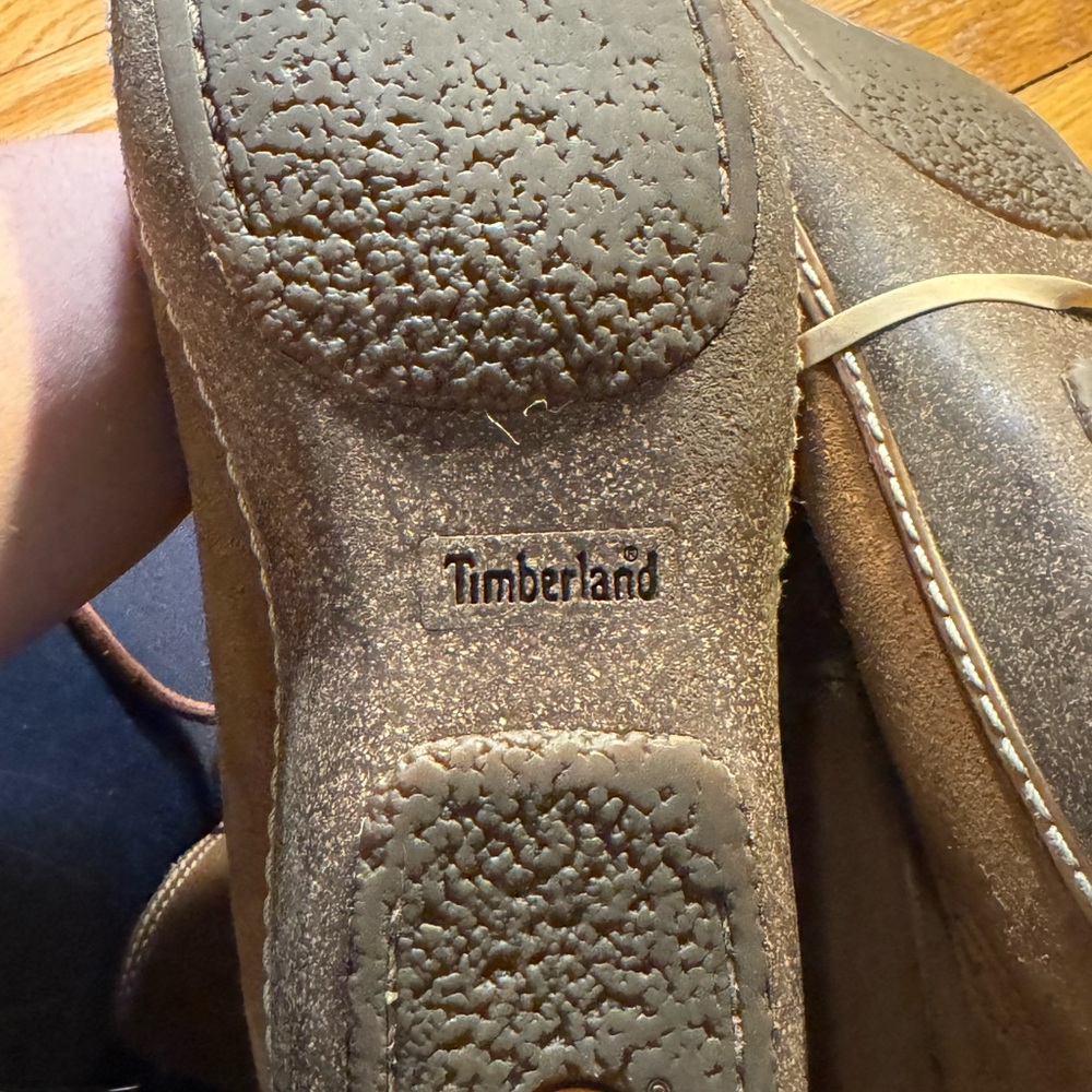 Timberland‎ Suede Leather Winter Snow Boots Brown Lace Up Women's Size 8.5 - Picture 4 of 4